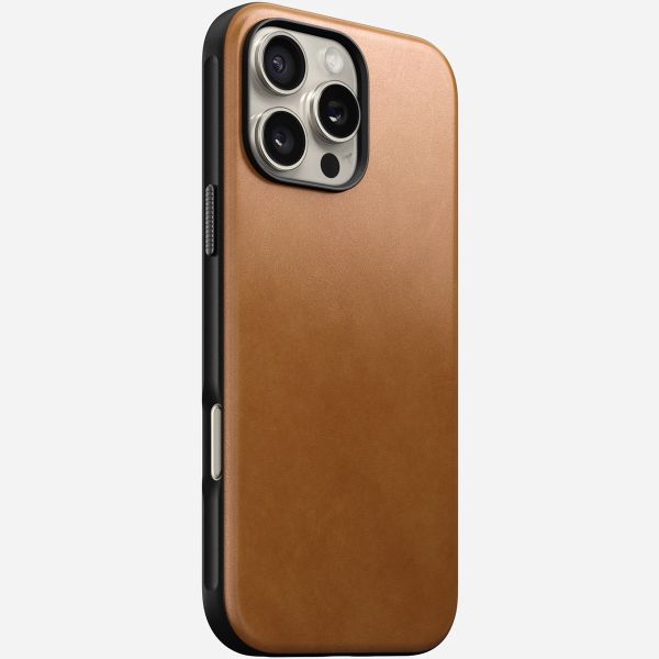 Nomad Coque Modern Leather iPhone 16 Pro Max - English Tan