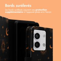 imoshion Étui de téléphone portefeuille Design Xiaomi Redmi Note 13 (5G) - Sky Black