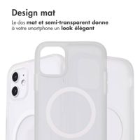 imoshion Coque Color Guard avec MagSafe iPhone 11 - Blanc