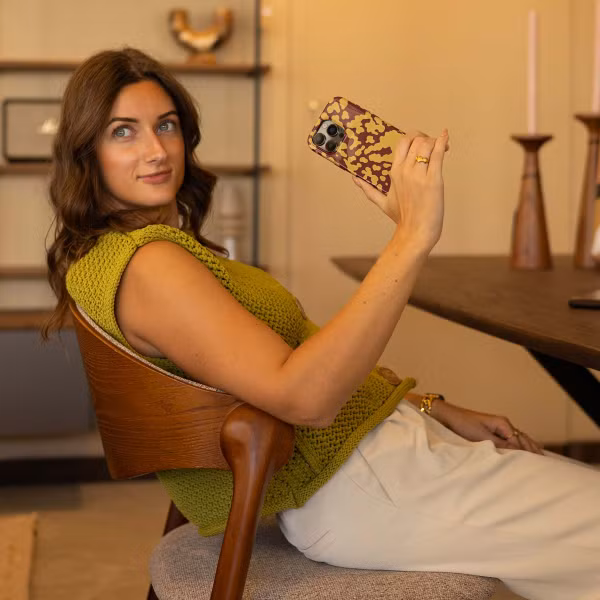 Selencia Coque arrière Vivid Samsung Galaxy A16 - Moo'd Olive Dust