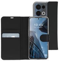 Accezz Étui de téléphone portefeuille Wallet Oppo Reno 8 Pro 5G - Noir