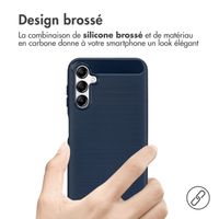 imoshion Coque Brushed Samsung Galaxy A14 (5G/4G) - Bleu foncé