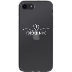 Coque avec votre propre photo et/ou texte Apple iPhone SE (2022 / 2020) / 8 / 7 - Sierlijk hartje