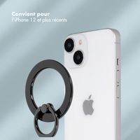 Selencia Bague téléphone MagSafe - Noir