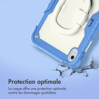 imoshion Coque tablette kidsproof Rugged Apple iPad 11 (2025) 11 pouces A16 / iPad 10 (2022) 10.9 pouces - Bleu