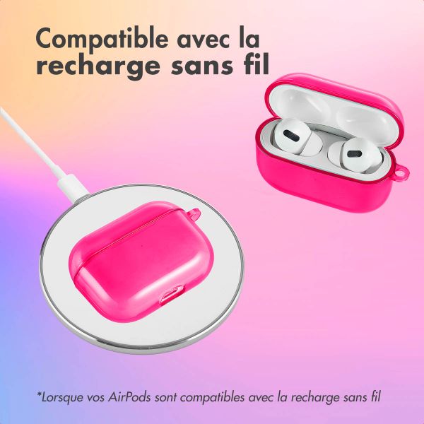 imoshion Coque Néon Apple AirPods Pro - Rose Fluo