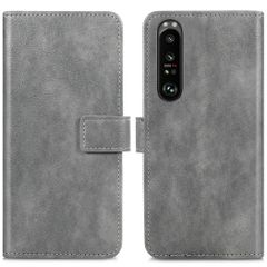 imoshion Étui de télephone portefeuille Sony Xperia 1 III - Gris