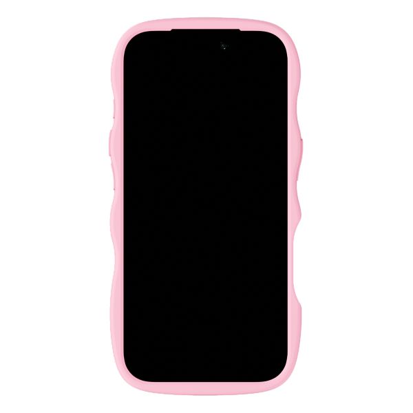 Holdit Coque Wavy Apple iPhone 17 Pro Max - Transparent / Pink
