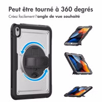 Accezz Coque arrière Defender XT Apple iPad 11 (2025) 11 pouces A16 / iPad 10 (2022) 10.9 pouces - Transparent