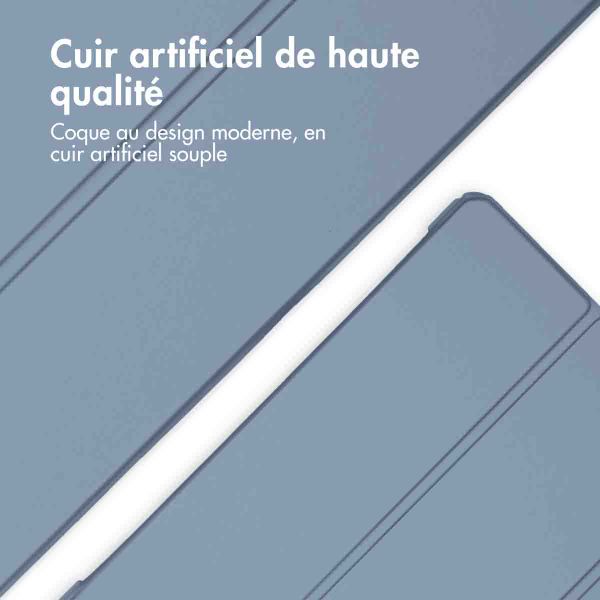imoshion Coque tablette rigide Trifold Apple iPad 11 (2025) 11 pouces A16 / iPad 10 (2022) 10.9 pouces - Violet