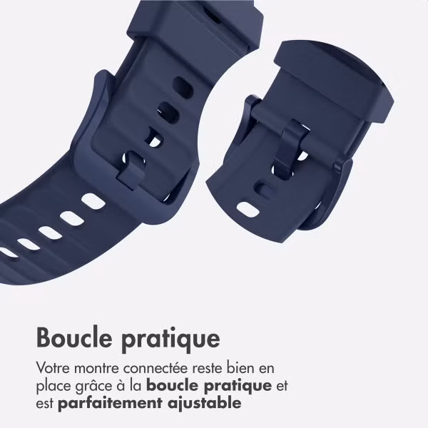 imoshion Bracelet silicone Huawei Watch Fit 4 / 4 Pro - Midnight Blue