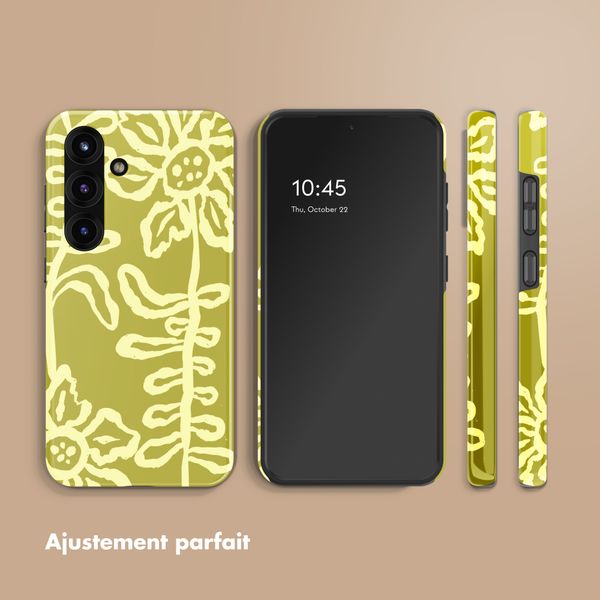 Selencia Coque arrière Vivid Samsung Galaxy S25 - Chalky Bloom