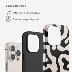 Selencia Coque arrière Vivid Apple iPhone 14 Pro - Art Wave Black