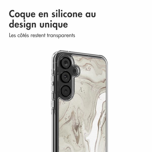 imoshion Coque Design Samsung Galaxy A55 - Sandy Marble