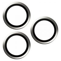 PanzerGlass Protection Caméra Hoops Optic Rings Apple iPhone 15 Pro / 15 Pro Max - White Titanium