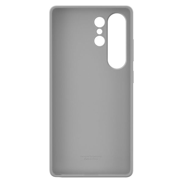 Samsung Original Coque en silicone Samsung Galaxy S25 Ultra - Gris