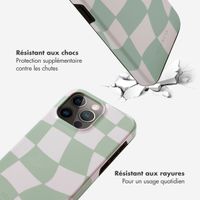 Selencia Coque arrière Vivid Apple iPhone 15 Pro Max - Groovy Sage Green