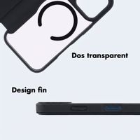 imoshion Bookcase transparente avec MagSafe Apple iPhone 17 Pro Max - Noir