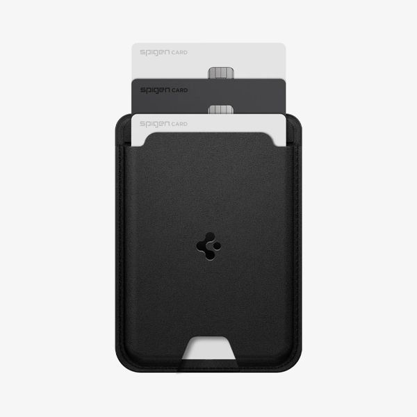 Spigen Porte-cartes magnétique Valentinus pour Samsung Magnetic Case - 3 cartes - Black