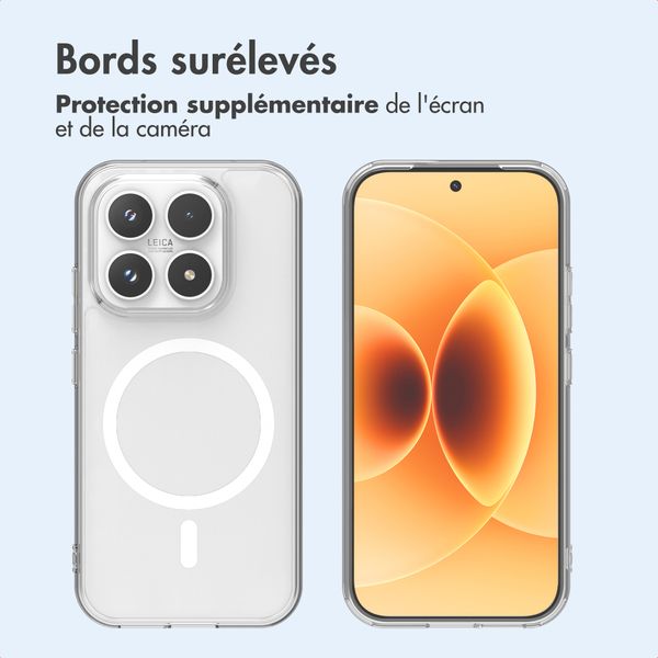 imoshion Coque arrière de protection avec MagSafe Xiaomi 17 - Transparent