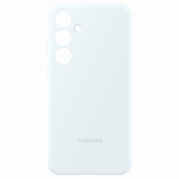 Samsung Original Coque en silicone Samsung Galaxy S24 Plus - White
