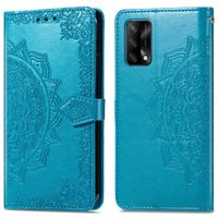 imoshion Etui de téléphone Mandala Oppo A74 (4G) - Turquoise