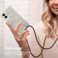 imoshion Coque Design avec cordon Samsung Galaxy S25 Edge - Desert Dots