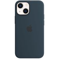Apple Coque en silicone MagSafe Apple iPhone 13 Mini - Abyss Blue