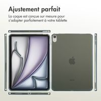 Accezz Coque Frosted Apple iPad Air 11 pouces (2025) M3 / (2024) M2 / Air 5 (2022) / Air 4 (2020) - Noir