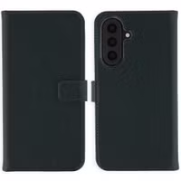 Selencia Étui portefeuille en cuir véritable Samsung Galaxy A57 (5G) - Vert