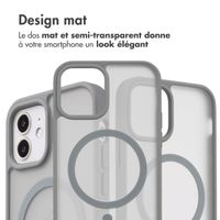 imoshion Coque Color Guard avec MagSafe iPhone 12 (Pro) - Gris