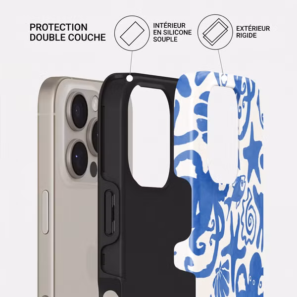Burga Coque Tough MagSafe Apple iPhone 16 Pro - Nera