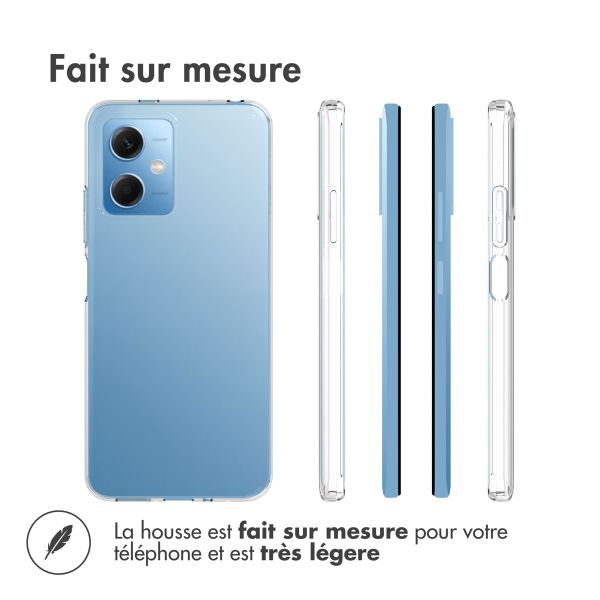 Accezz Coque Clear Xiaomi Redmi Note 12 - Transparent