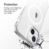 imoshion Coque Rugged Air MagSafe Apple iPhone 15 Plus - Transparent