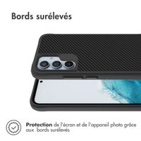 imoshion Coque Rugged Hybrid Carbon Samsung Galaxy A54 (5G) - Noir