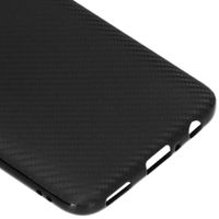 Coque silicone Carbon Huawei P Smart (2019) - Noir