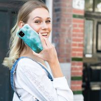 Selencia Coque Maya Fashion Samsung Galaxy A72 - Air Blue