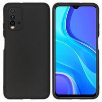 imoshion Coque Couleur Xiaomi Redmi 9T - Noir