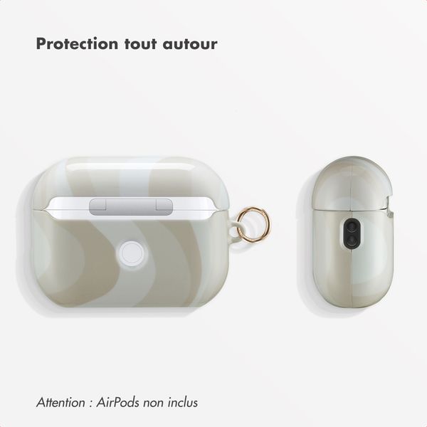 Selencia Coque Vivid Apple AirPods Pro 2 - Desert Waves Beige
