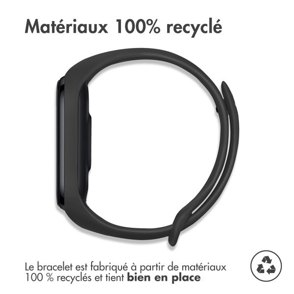 imoshion Bracelet sport en silicone Xiaomi Mi Band 3 / 4 - Noir