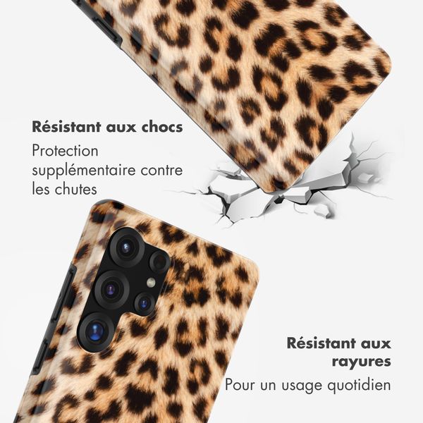 Selencia Coque arrière Vivid avec MagSafe Samsung Galaxy S25 Ultra - Wild Leo