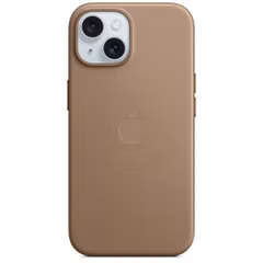 Apple ﻿Coque FineWoven MagSafe Apple iPhone 15 - Taupe