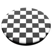 PopSockets PopGrip - Amovible - Checker Black