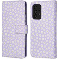 imoshion Étui de télephone portefeuille Design Samsung Galaxy A53 - White Daisy