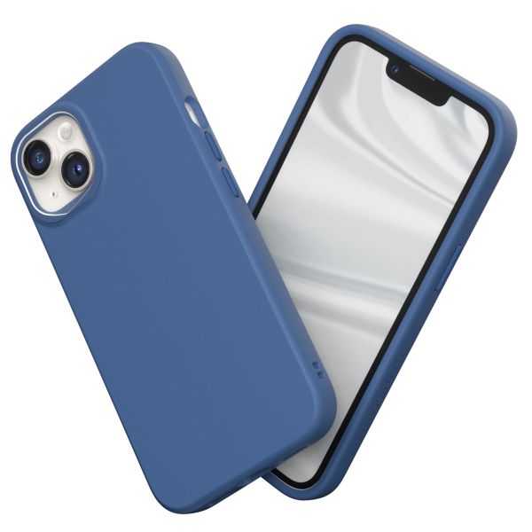 RhinoShield Coque SolidSuit iPhone 14 - Cobalt Blue