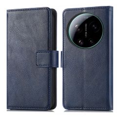 imoshion Étui de télephone portefeuille de luxe Xiaomi 17 Ultra - Bleu foncé