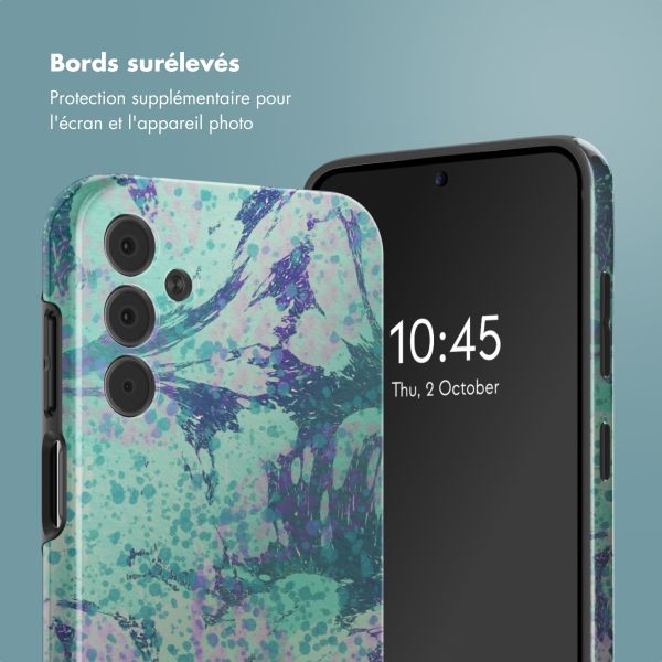 Selencia Coque arrière Vivid Samsung Galaxy A15 (5G) - Fresh Paint Green