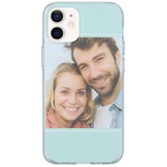 Concevez votre propre coque en gel Apple iPhone 12 Mini - Transparent