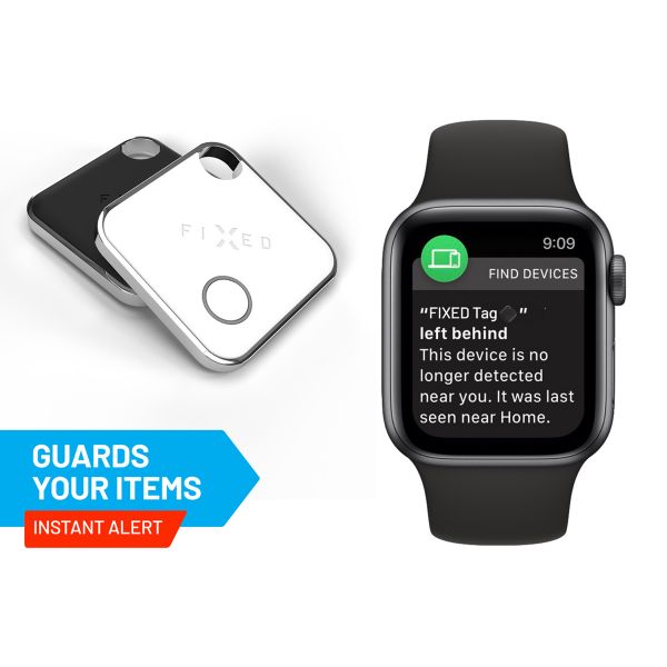 Fixed Tag - Tracker Bluetooth pour iOS - Noir