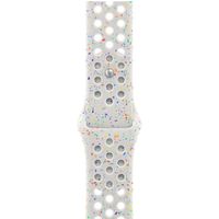 Apple Bracelet Nike Sport Apple Watch Series 1 t/m 11 / SE / Ultra (44/45/46/49 mm) - Taille M/L - Pure Platinum